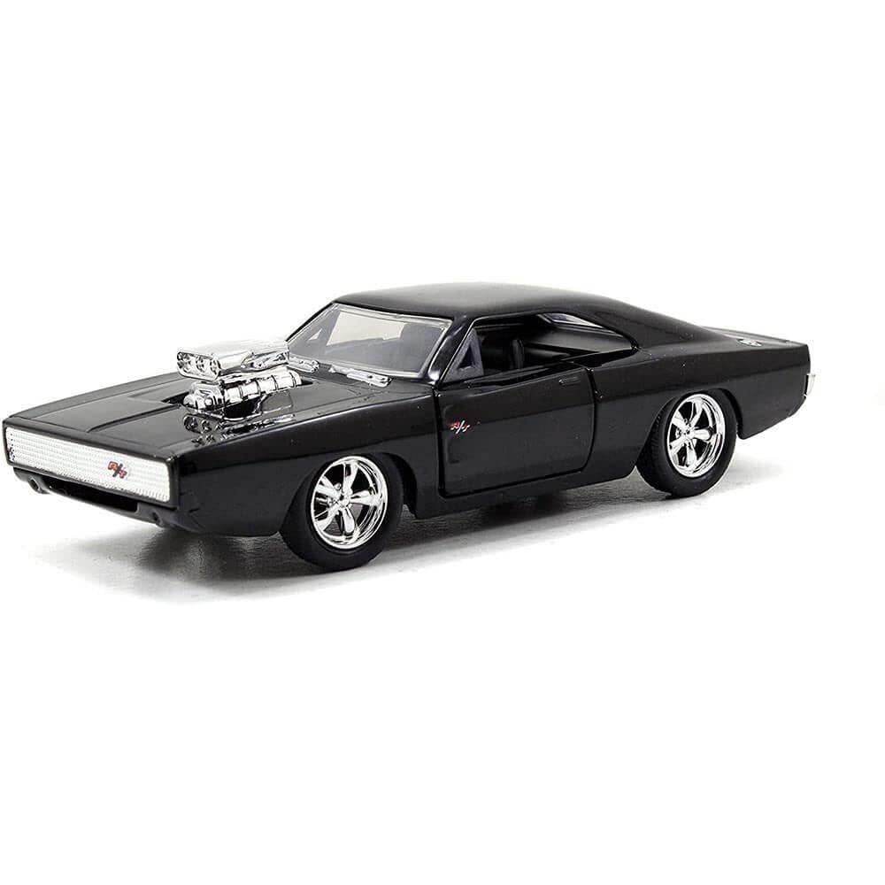 Jada Dom's Dodge Charger R/T Black Fast & Furious 7" (2015) Movie 1/32 Diecast Model Car