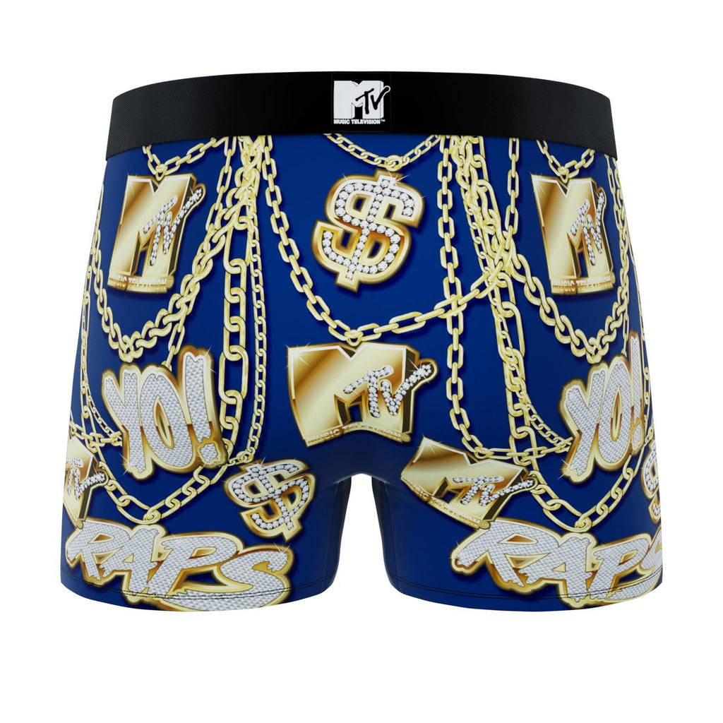 CRAZYBOXER Mtv Beavis And Butthead Men's Boxer Brief Men's Underwear Breathable (3 PACK)