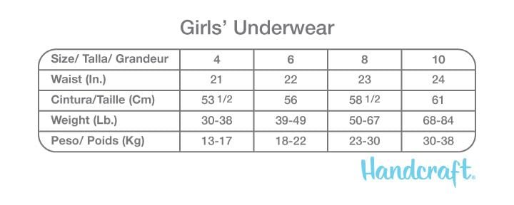 Barbie Exclusive 10-PK 100% Combed Cotton Underwear and 4-PK Girl Short Sizes 4, 6, 8 & 10