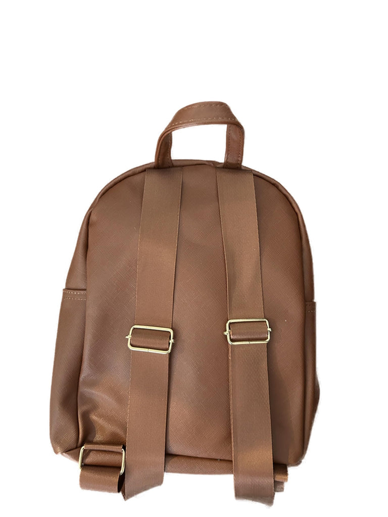 Fast Forward Backpack Unisex Cute PU Leather 10" Mini Purse Shoulder Purse Accessory