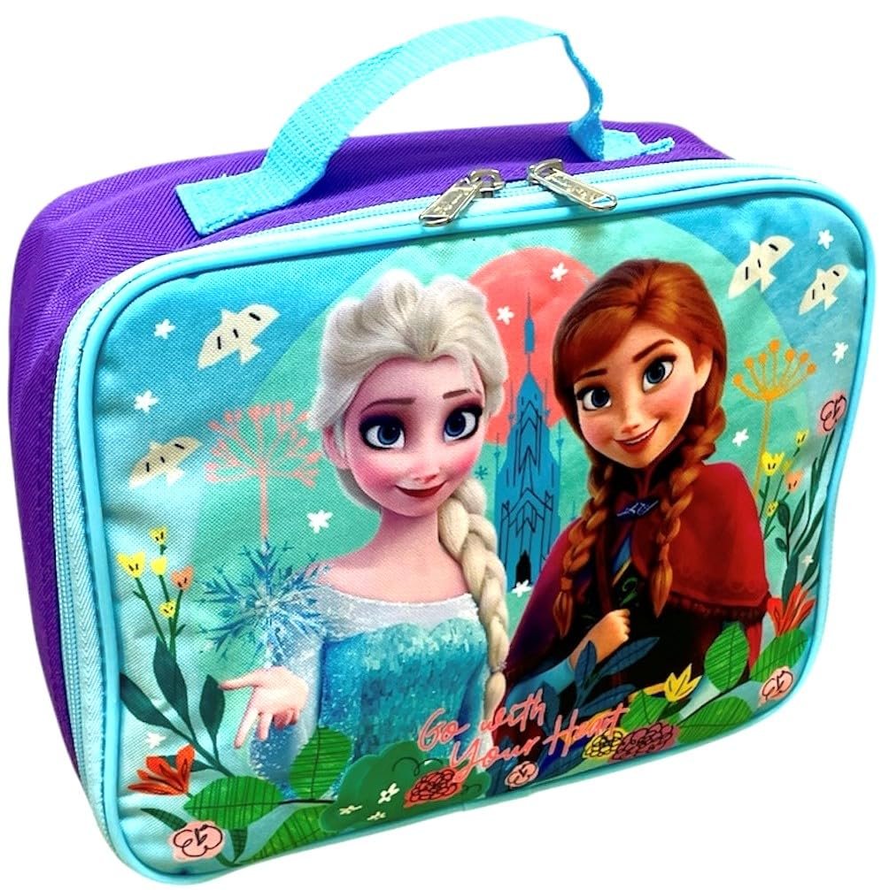 Disney/Marvel Licensed Kids Insulated Lunch Box (Frozen)