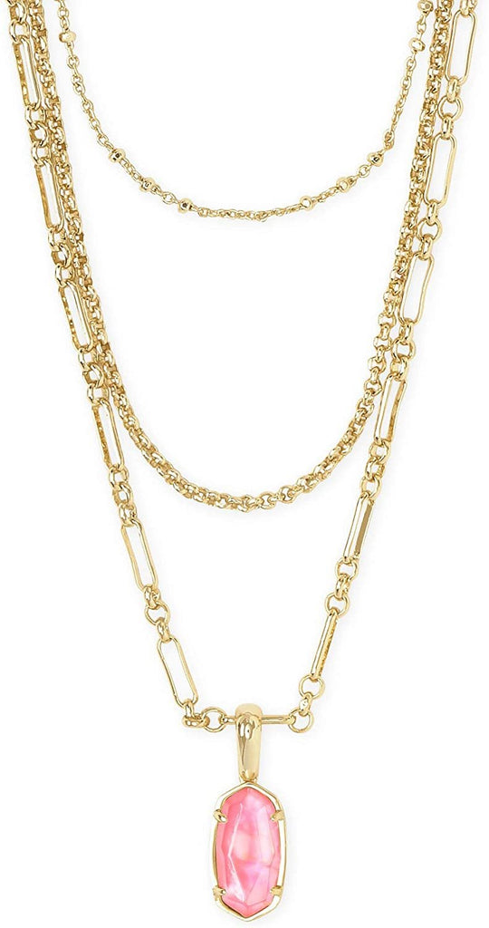 Kendra Scott Elisa Triple Adjustable Length Strand Necklace for Women, Fashion Jewelry