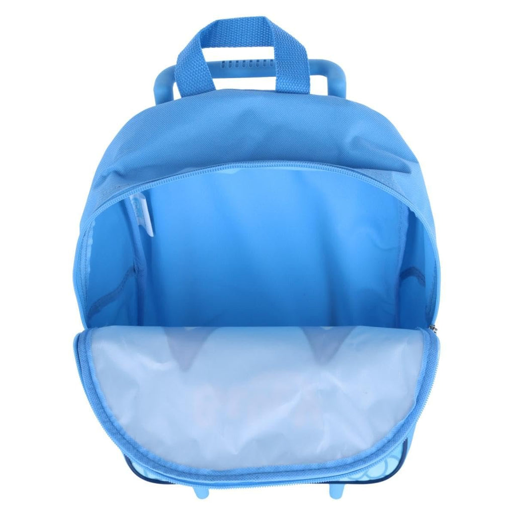 Accessory Innovations Kids Disney Bluey and Bingo 16-inch Rolling Luggage, Light Blue