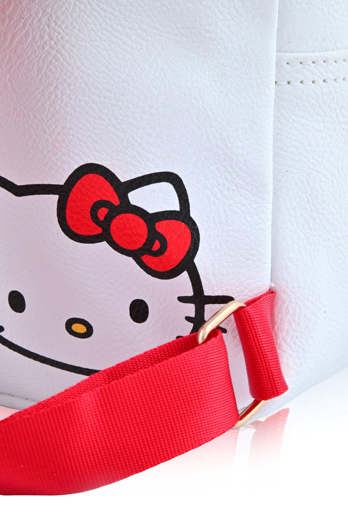 Fast Forward Sanrio Hello Kitty Backpack for Women, Men, Unisex | Cute PU Leather 10" Hello Kitty Mini Backpack Purse Shoulder Purse | Hello Kitty Bag and Hello Kitty Accessories…