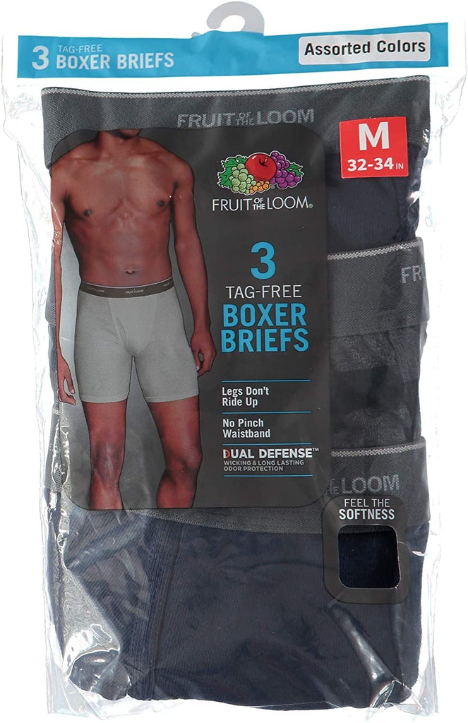 Fruit of the Loom Men's No Ride Up Boxer Brief
