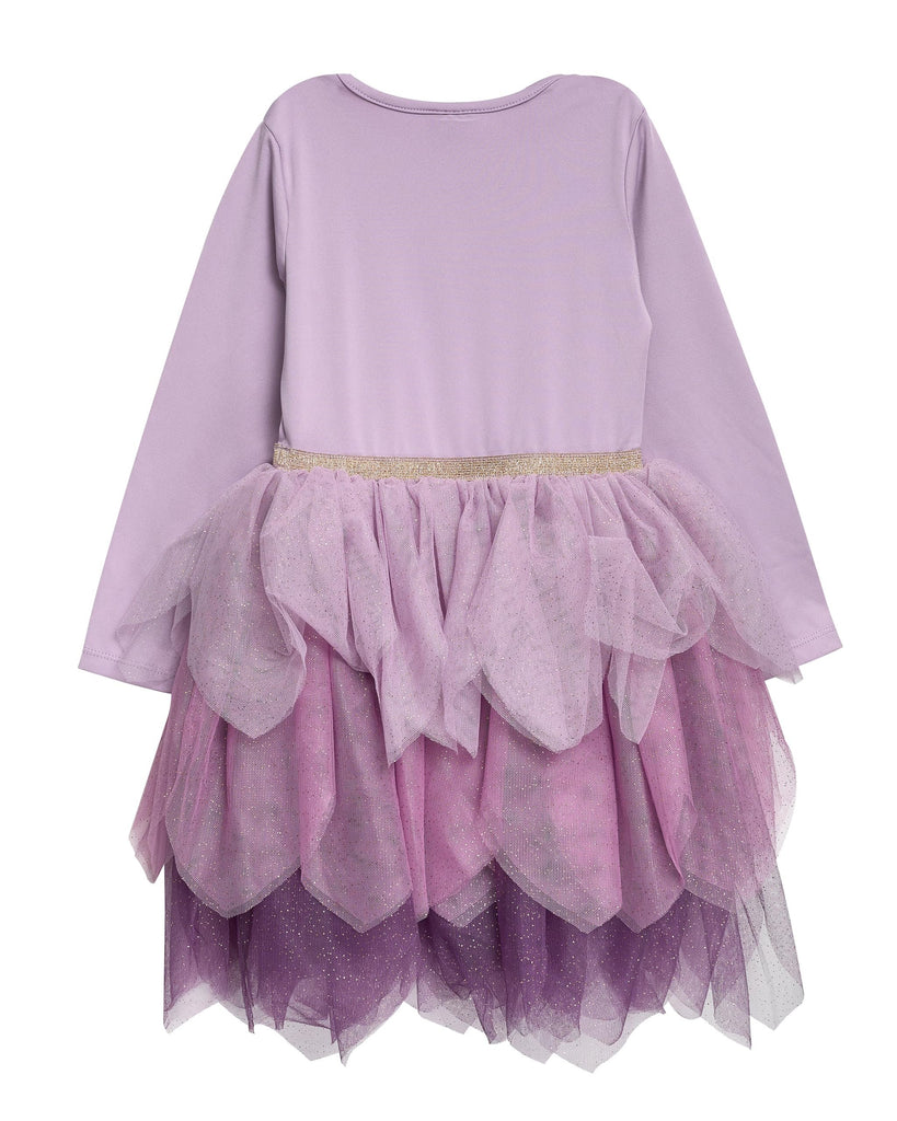 Disney Princess Tutu Dress for Girls – Glittery Layered Tutu Party Outfit (Pink, 3T)