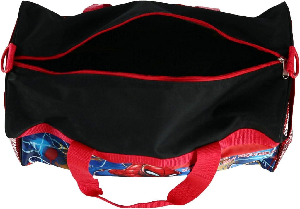 Spiderman Boys 18" Carry-On Duffel Bag Spider Man Superhero Marvel