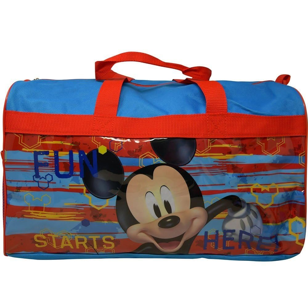 Mickey Mouse Unisex Kid's Classic Duffle Bag, Multicolor
