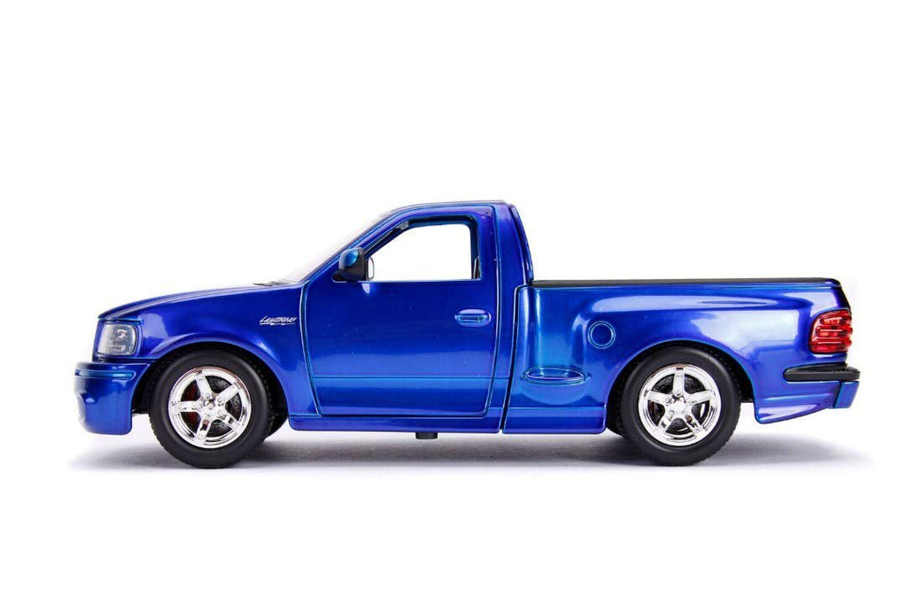 JADA 1:24 W/B - Metals - Just Trucks - 1999 Ford F-150 SVT Lightning (Candy Blue)