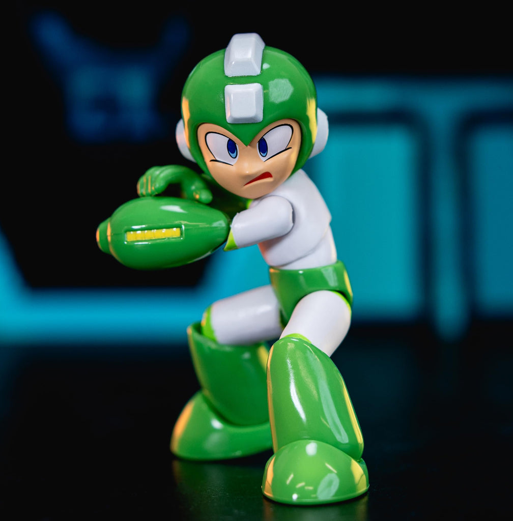 Jada Mega Man Hyper Bomb - 1:12 Scale Action Figure, Wave 2 – Over 15 Points of Articulation, Alternate Hands & Head, Bomb Accessory