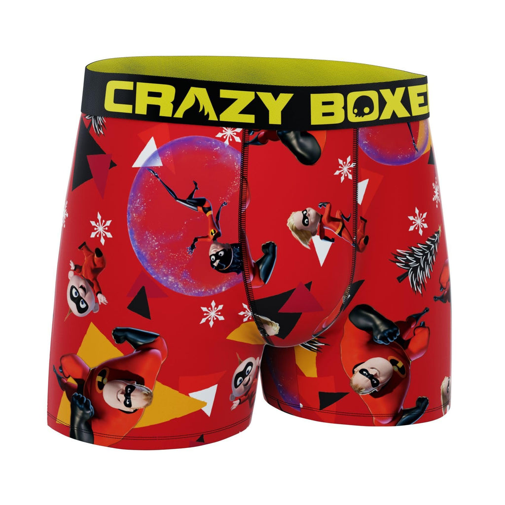 CRAZYBOXER Men's Underwear The Incredibles Freedom of movement Breathable Boxer Brief