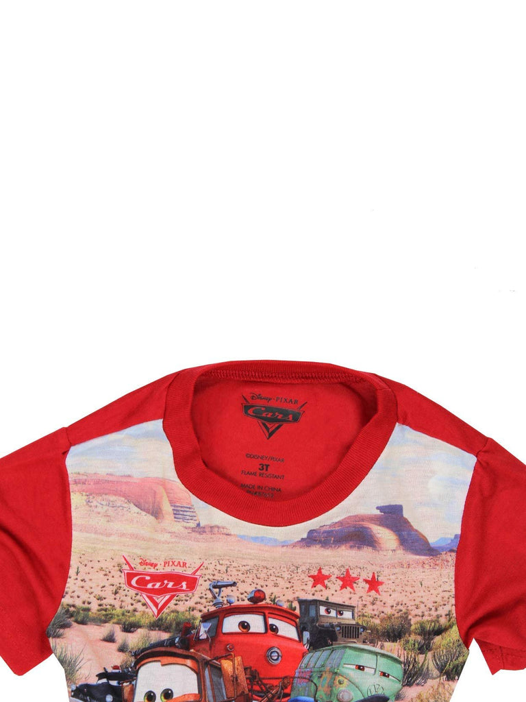 Disney Cars Toddler Boys 2 piece Short Sleeve Pants Pajamas Set