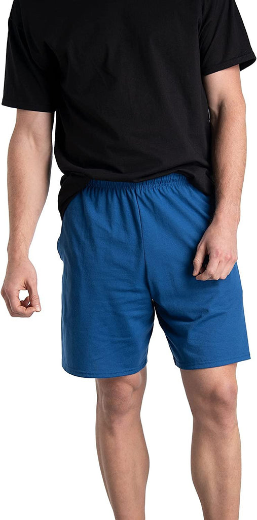 Fruit of the Loom Men's Eversoft Cotton Shorts with Pockets (S-4XL)
