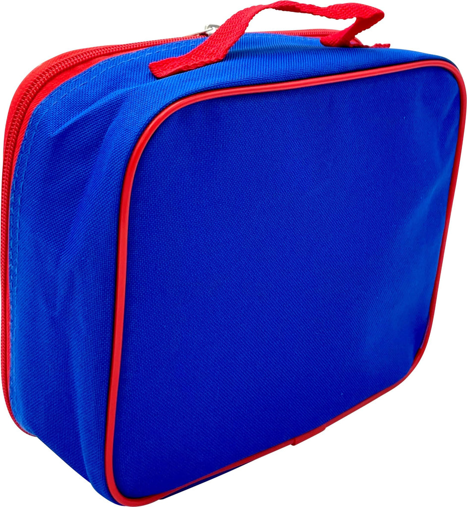 Disney/Marvel Licensed Kids Insulated Lunch Box (Cars- Red)