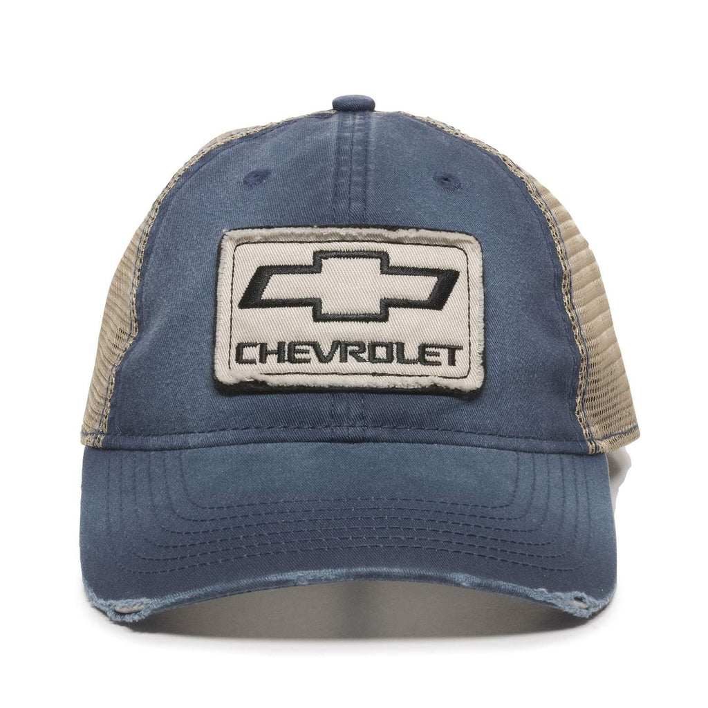 Outdoor Cap Standard GEN15A Chevrolet Dark Navy/Khaki, One Size Fits