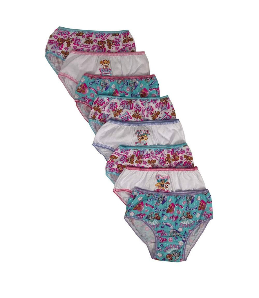 Nickelodeon Paw Patrol Little Girls' Panties 8 Pack (Size 6) Multicolor