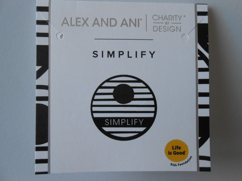 Alex and Ani Womens Charity By Design Simplify Bangle