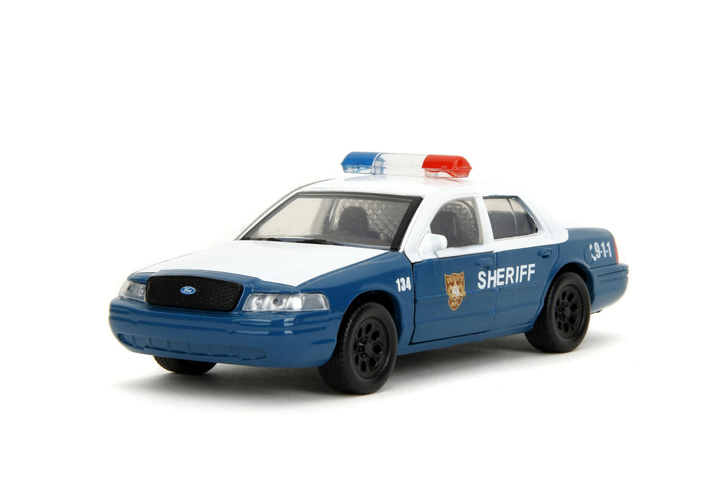 The Walking Dead 1:32 Rick Grimes Ford Crown Victoria Die-Cast Car, Toys for Teens and Adults