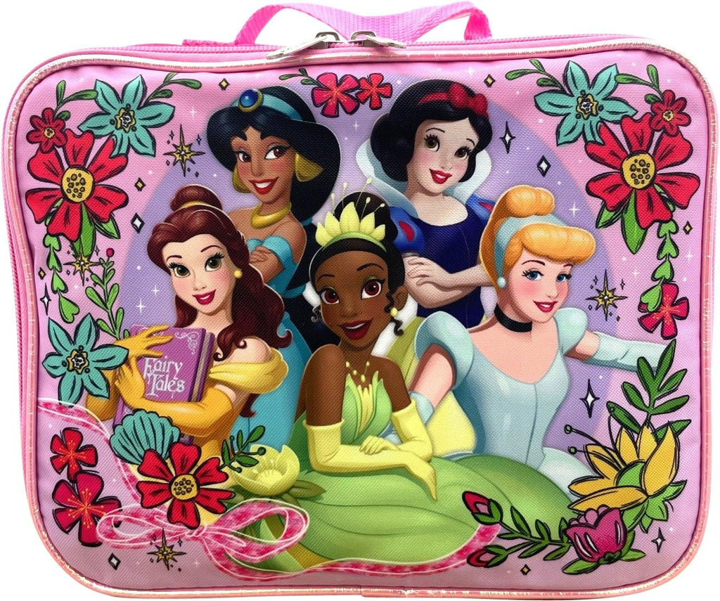 Disney Princess 16 Inch Girl's Backpack With Removable Lunch Box Set (Princess Follow Your Heart)