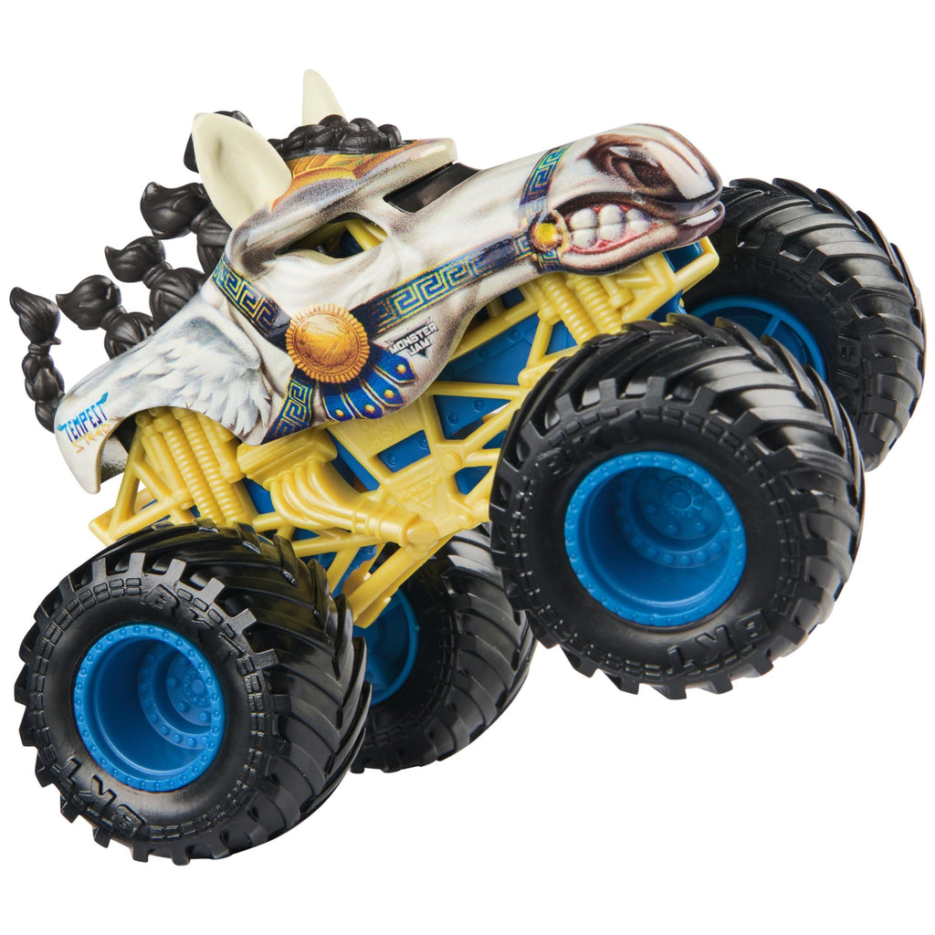 Monster Jam, Official Tempest Steed Monster Truck, Die-Cast Vehicle, 1:64 Scale, Kids Toys for Boys Ages 3 and up