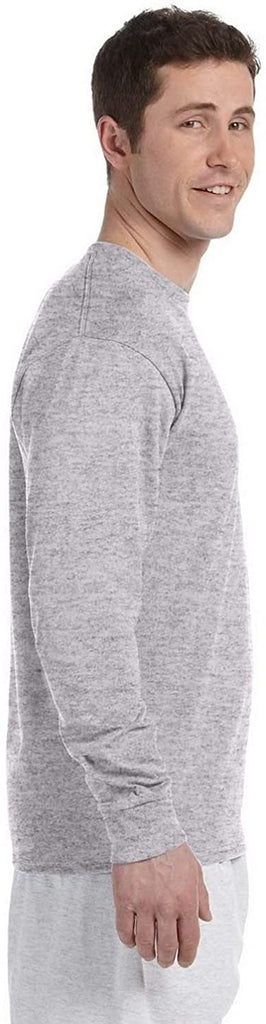 Champion Men's Long Sleeve Crew Neck Tagless T-Shirt