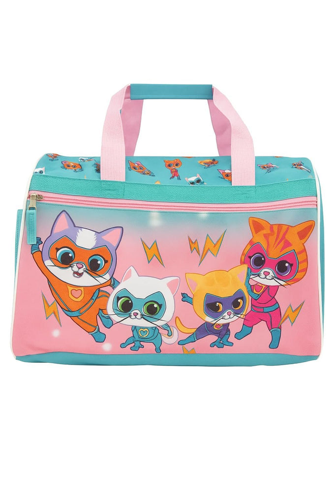 Disney Kids Duffle Bag 16.5" – Travel & Sports Bag with Zipper Pocket, Mesh Side Pockets & Shoulder Strap