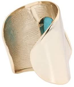 Kendra Scott Leah Ring Gold Mood Stone 7