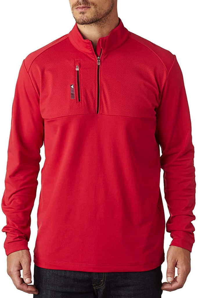 adidas Puremotion Mixed Media Quarter-Zip (A195)