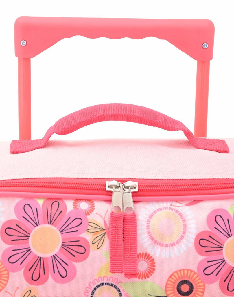 Minnie Mouse 16" Fast Forward Cars Luggage 16" Soft Side Wheeled Pilot Case- Rolling Suitcase 16x12x5