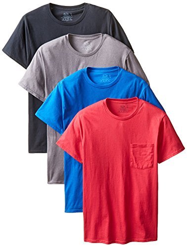 Fruit of the Loom Men's Pocket T-Shirt Multipack