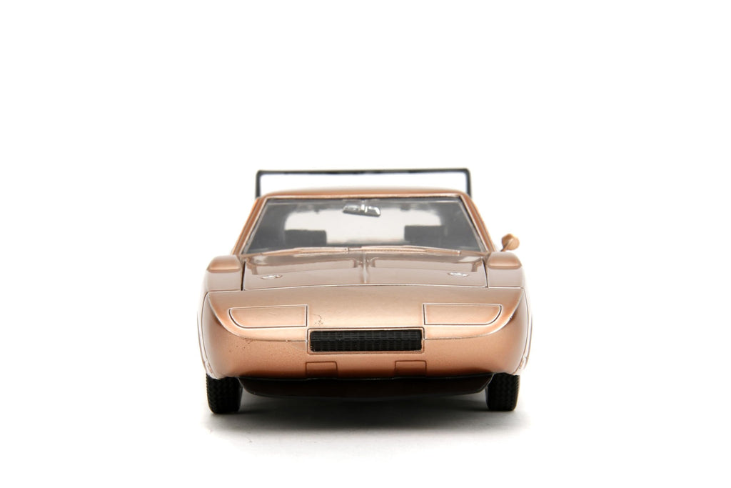 Jada Toys Bigtime Muscle 1:24 1969 Dodge Charger Daytona Die-cast Car – Opening Doors, Hood, Trunk, Rubber Tires(Candy Copper)