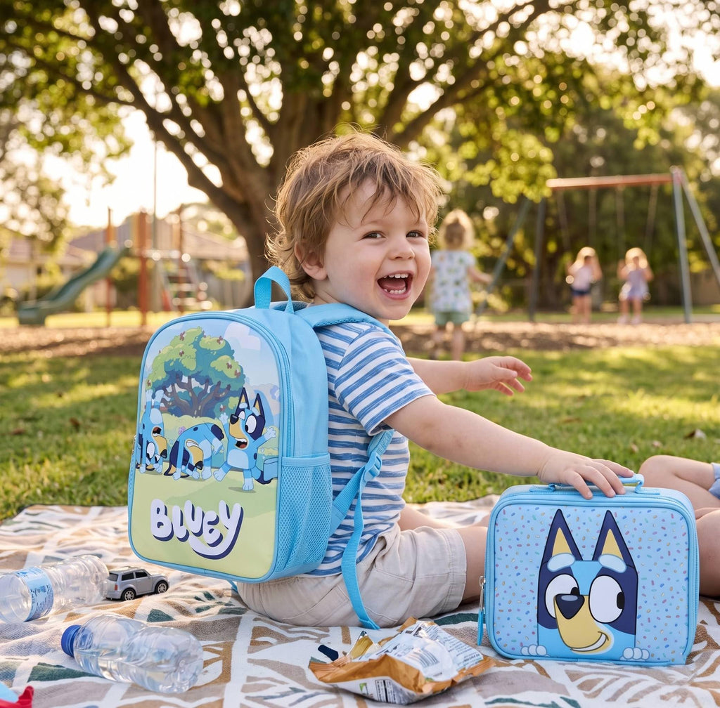Fast Forward Cars 16" Backpacks With Lunch Bag - Licensed Characters Kids Schoolbag