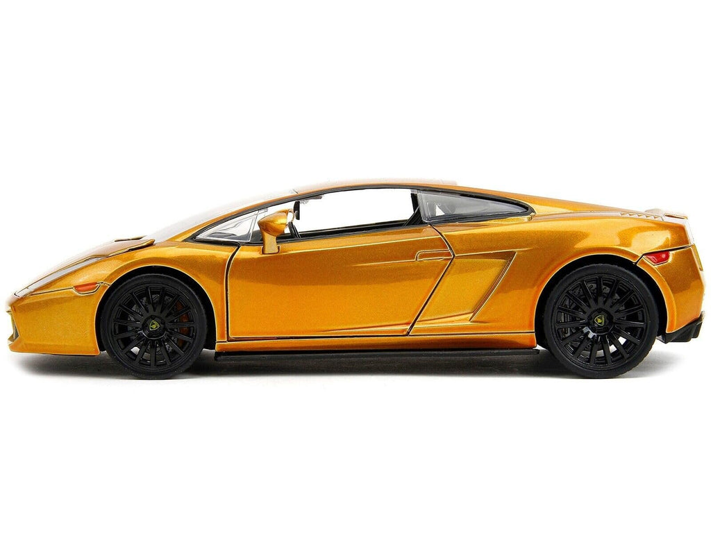JADA Toys 34924 1/24 Fast and Furious Lamborghini Gallardo Gold F&F X Lamborghini Gallardo
