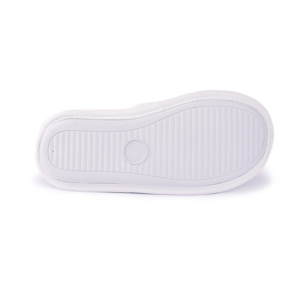Handcraft Staycation NYC Ladies Funny Quote Scuff Slipper, Plush Non Slip House Slippers for Women, Comfy Soft Sole Bedroom Shoes