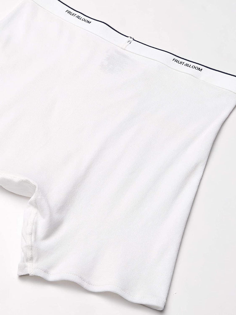 Fruit of the Loom Men's Coolzone White Boxer Briefs - 3 Pack 3BL7600
