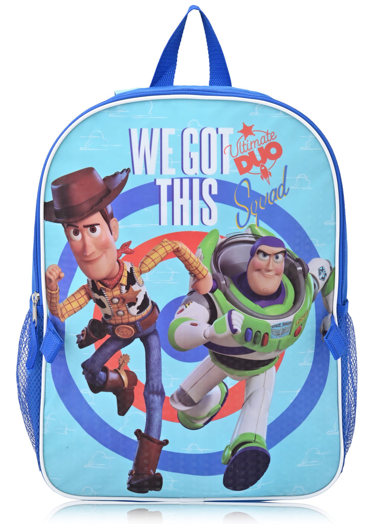 Toy Story Fast Forward 16" Backpacks With Lunch Bag - Licensed Characters Kids Schoolbag