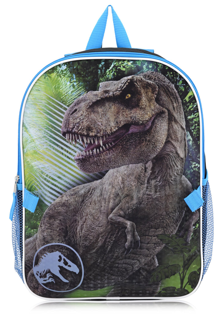 Jurassic Park Fast Forward and more 16" Backpacks With Lunch Bag - Licensed Characters Kids Schoolbag