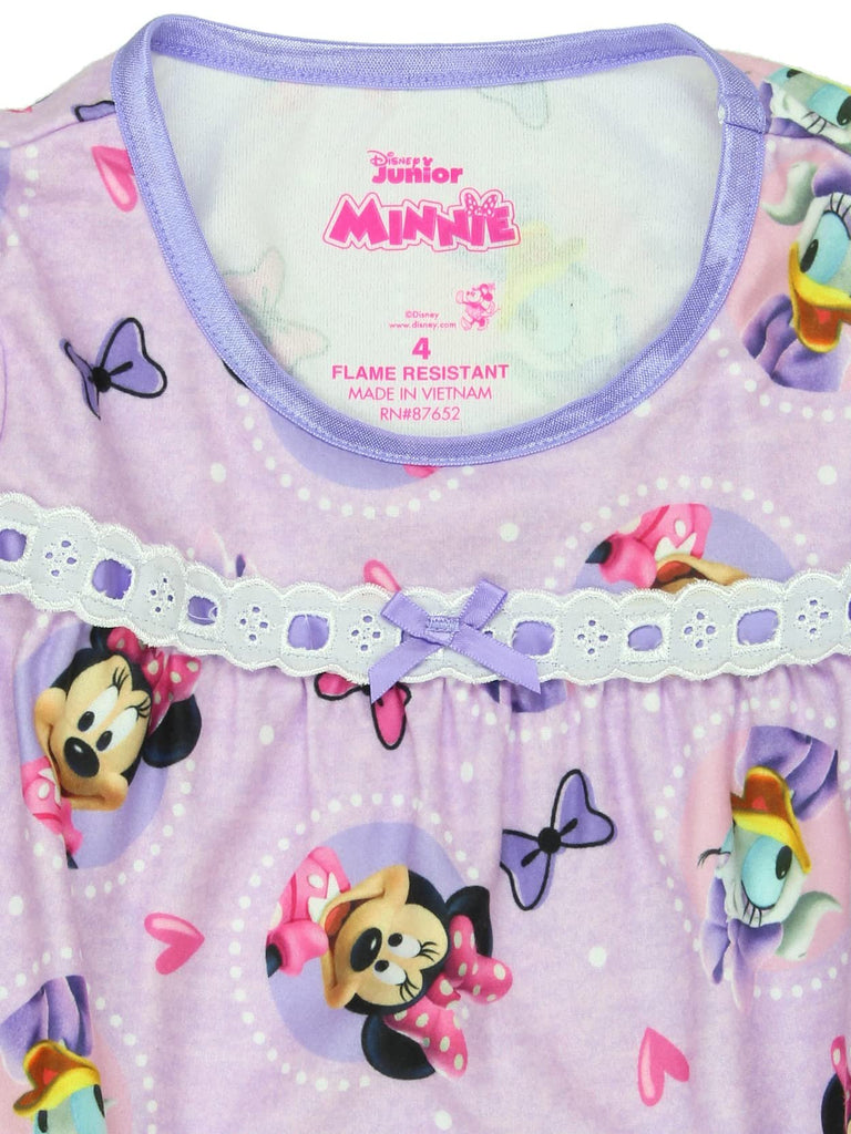 Disney Minnie Mouse Toddler Girls Granny Gown Nightgown