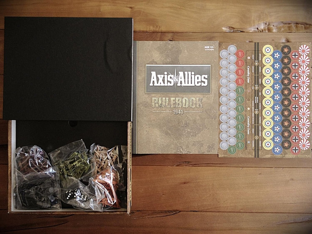 Avalon Hill Axis and Allies 1941 Board Game,5 players, Multicolor, 5 players