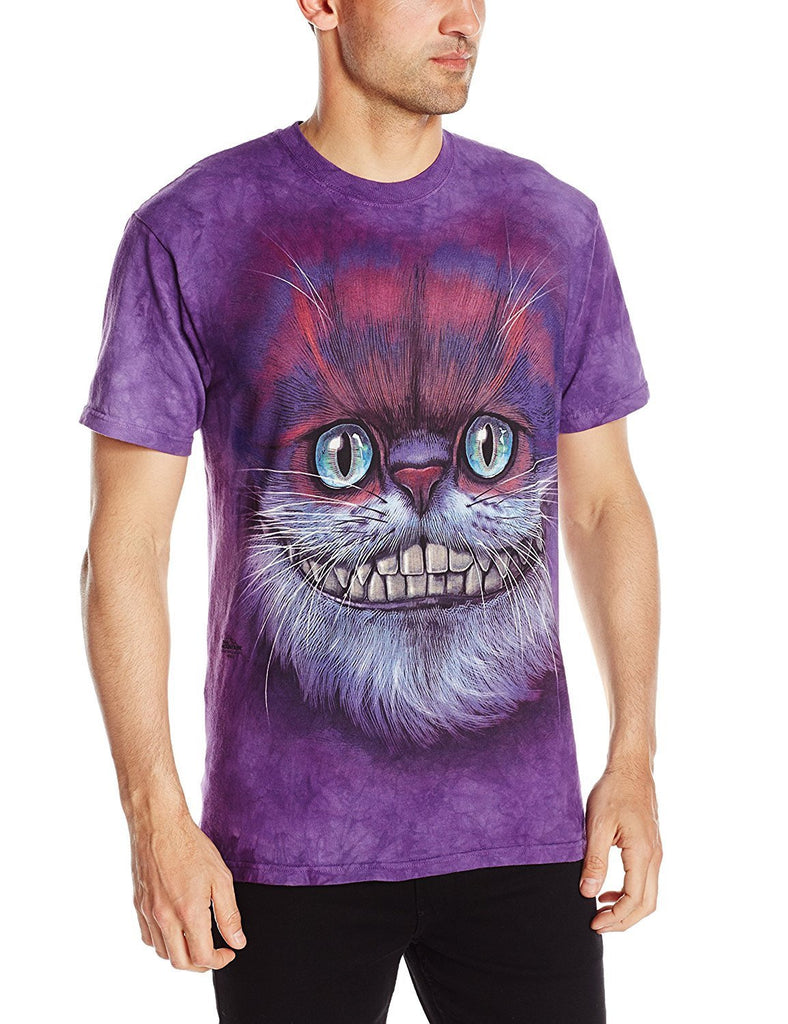 The Mountain Bf Cheshire Cat Adult T-Shirt, Purple, 3XL