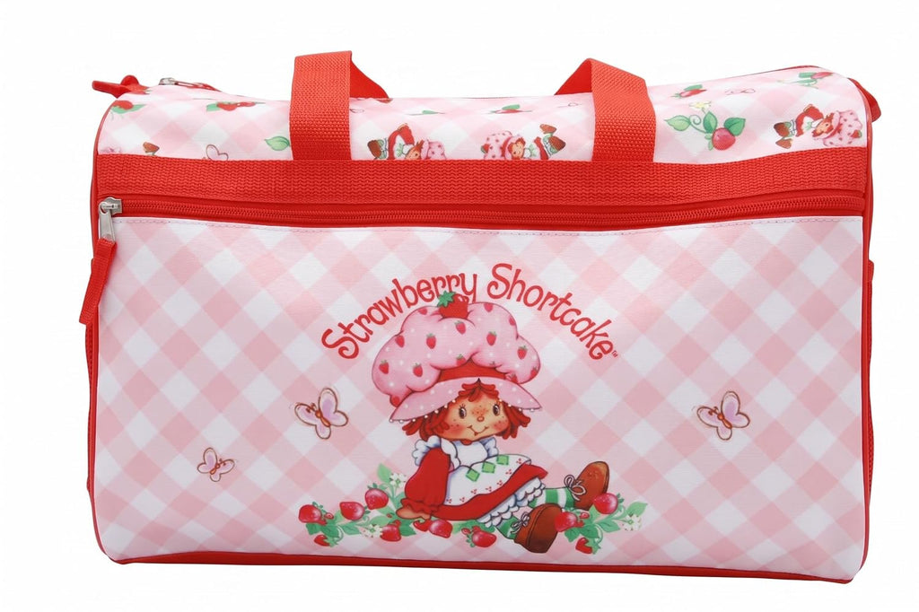 Disney Kids Duffle Bag 16.5" – Travel & Sports Bag with Zipper Pocket, Mesh Side Pockets & Shoulder Strap