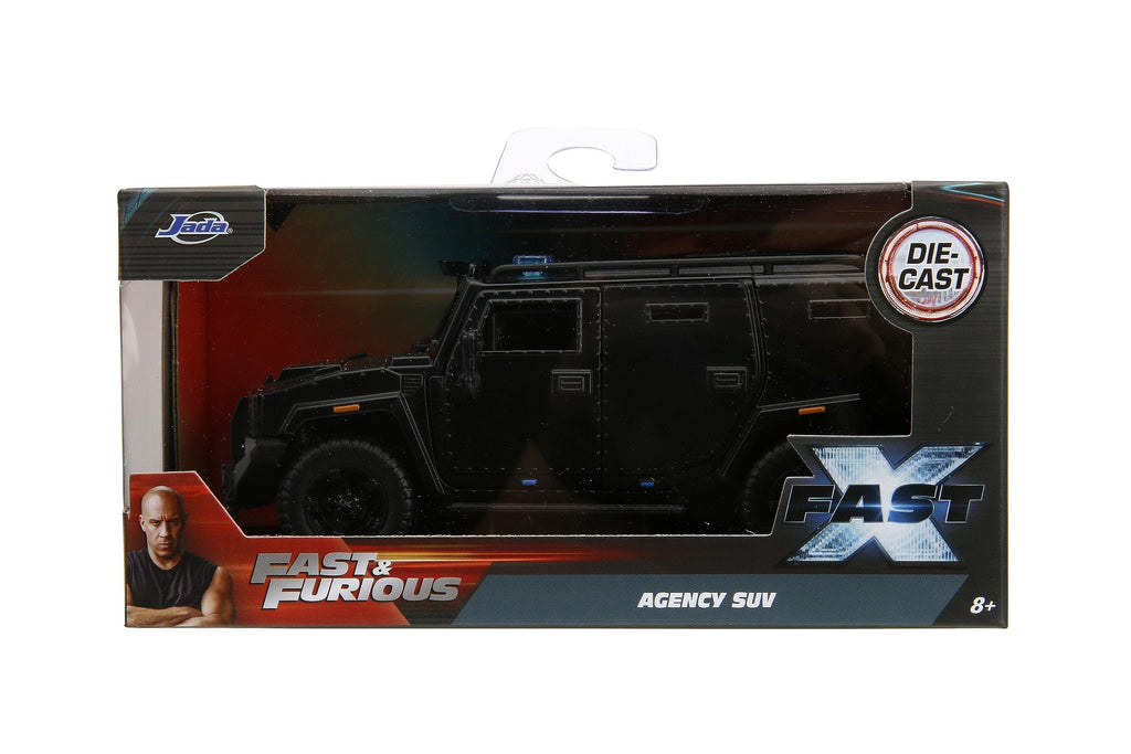 Fast & Furious Fast X 1:32 Agency SUV Die-Cast Car, Toys for Kids and Adults