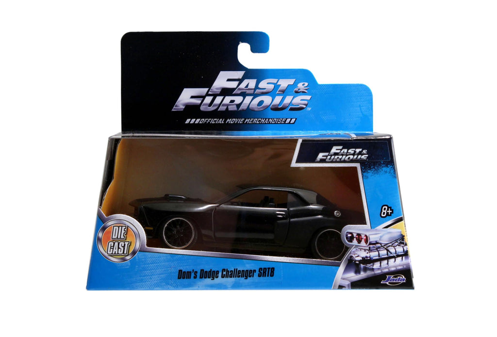 Fast & Furious 1:32 Dodge Challenger Die-Cast Car, Toys for Kids and Adults