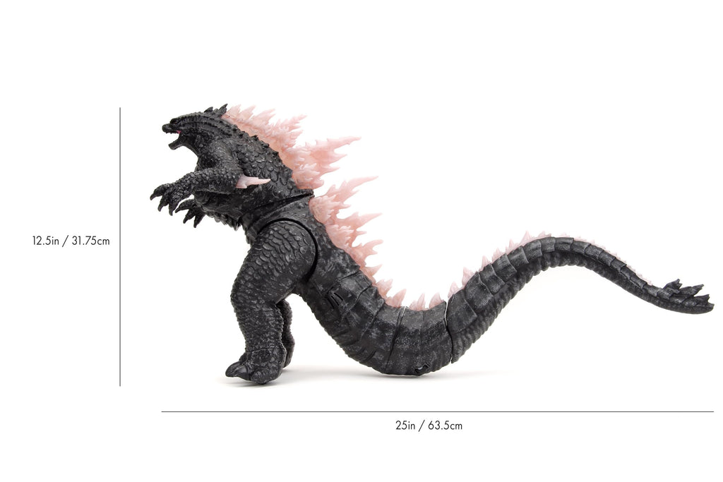 Jada Toys Godzilla X Kong: Heat-Ray Breath Godzilla Remote Control Figure