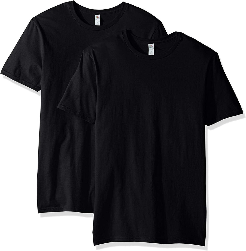Fruit of the Loom Men's Lightweight Cotton Crew T-Shirt Multipack