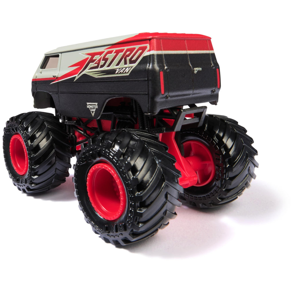 Monster Jam, Official Fastro Van Monster Truck, Die-Cast Vehicle, 1:64 Scale, Kids Toys for Boys Ages 3 and up