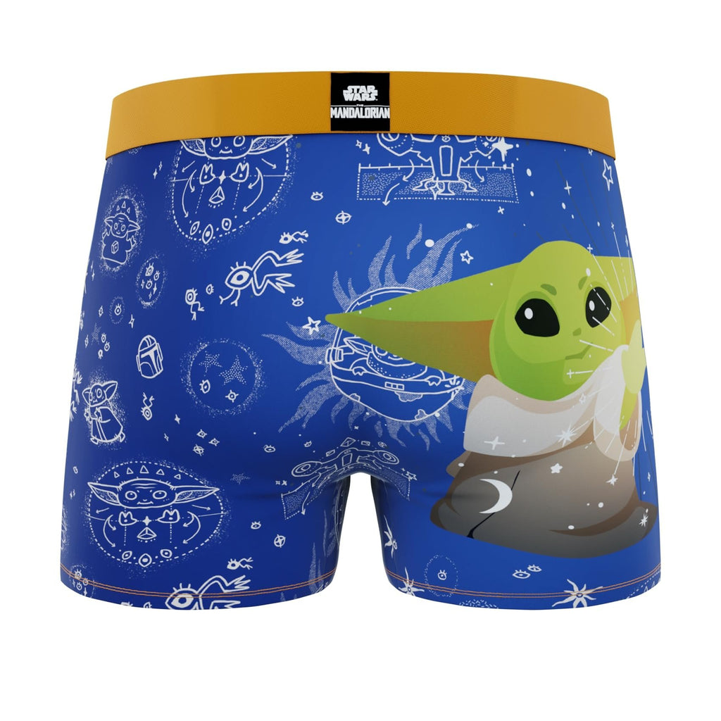 CRAZYBOXER Men's Underwear The Mandalorian Soft Comfortable Boxer Brief Original (3 PACK)
