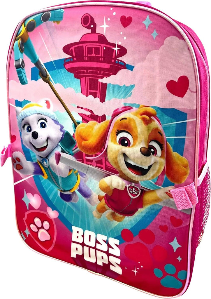 Nickelodeon Girl Paw Patrol 16" Backpack With Detachable Matching Lunch Box