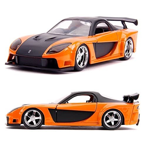 Jada Toys Fast & Furious 1:32 Han's Mazda RX-7 Die-cast Car, Toys for Kids and Adults