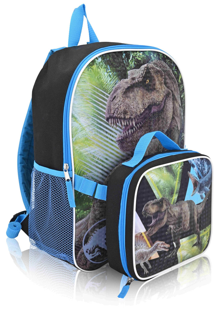 Fast Forward Bluey 16" Backpacks With Lunch Bag - Licensed Characters Kids Schoolbag